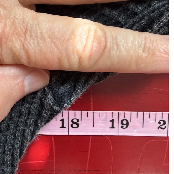 Free People Boho Washed Black Waffle Knit Off Shoulder Maxi Dress Small NWT - Picture 9 of 12